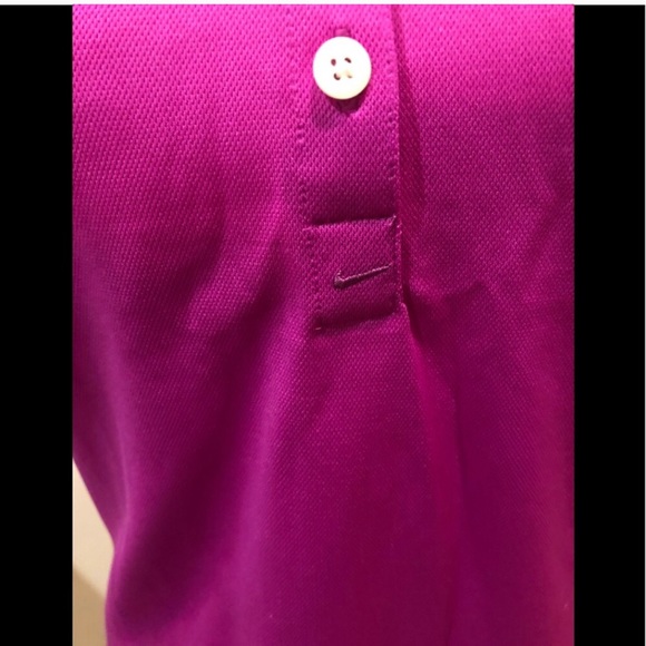 Nike Women's Pink Short Sleeve Polo Shirt - Picture 8 of 9